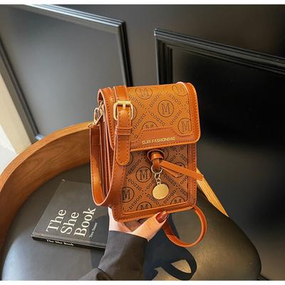 Fashion Mini Square Bag Women's New High-end Versatile Shoulder Messenger Bag Mobile Phone Bag