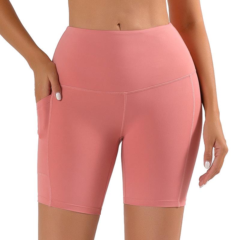 Autumn/Winter 2025 Women's High-Waisted Tummy Control Cycling & Yoga Shorts