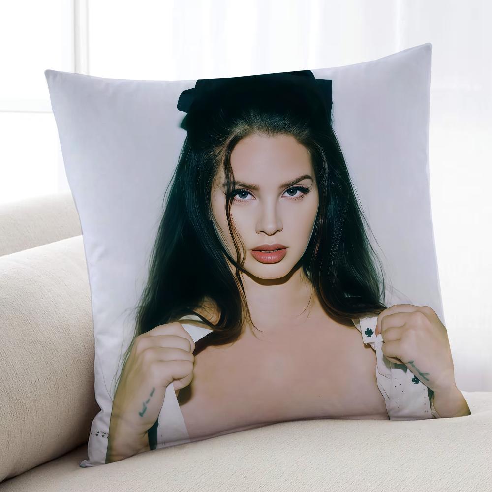 LLana Del RReyES Singer cushion cover Home Bedding Sofa living Room pillowcase Simple Soft Skin Cushion Cover Party Gift