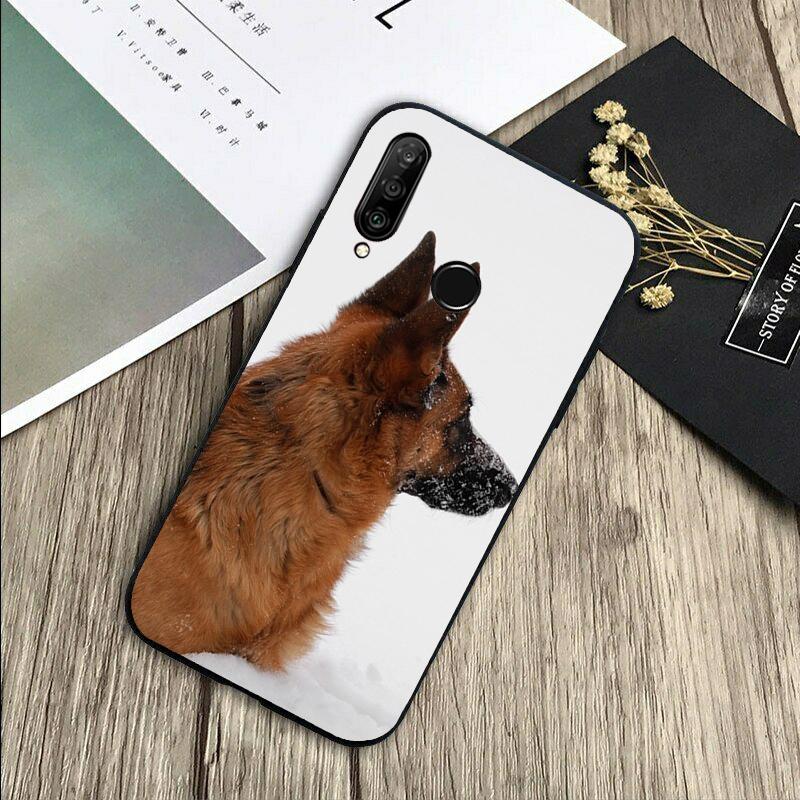 German Shepherd Dog For Huawei Nova Y72 Y73 Y90 Y70 Y60 Y91 Y61 12s 12i 11i 8i 9 10 SE P40 Lite P60 P30 Pro Case
