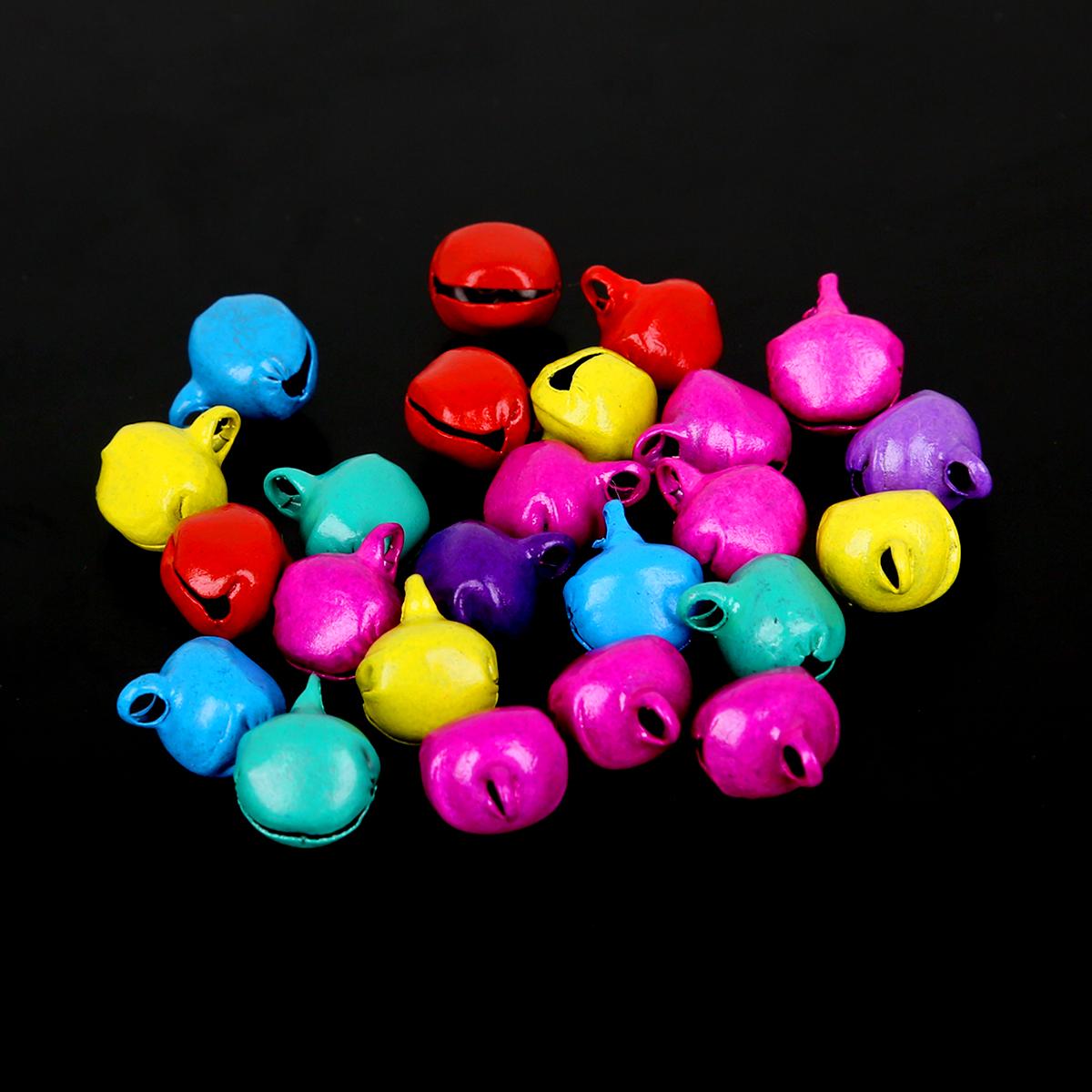 

50-300 шт./пакет, маленькие железные колокольчики, руки используются для изготовления ювелирных изделий своими руками, аксессуаров для браслета, подвесок на ножном браслете 9mm 100pcs/bag