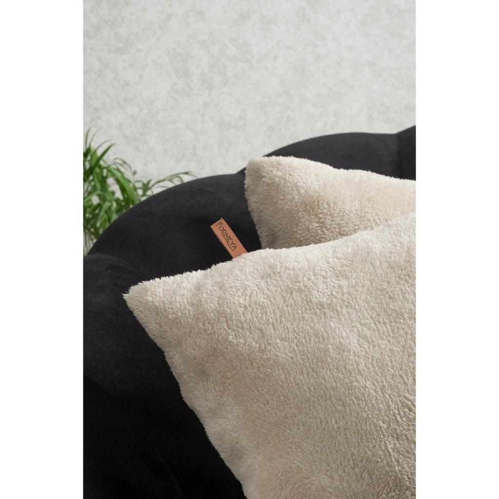 Doppelseitiger Wellsoft-Stoff, 2er-Set, 35 x 55 cm, dekorativer Geschenk-Kissenbezug aus Plüsch