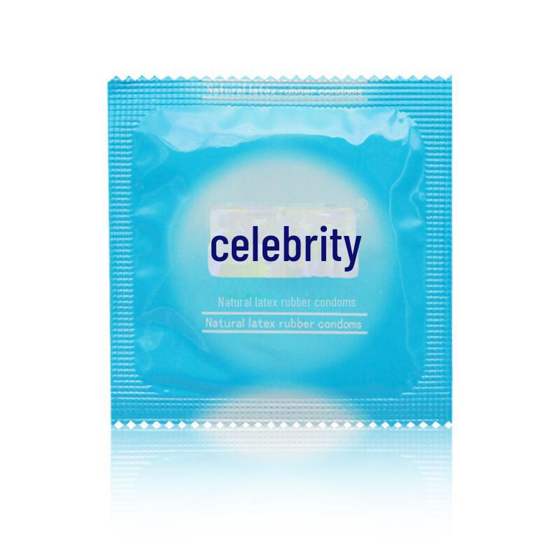 Celebrity Condoms: Ultra-thin 0.02mm, Pack of 3 for Men & Women, Couples, Adult Toys, Enhanced Lubrication, Ideal for Hotels & Supermarkets.