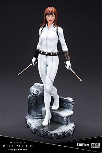 ARTFX PREMIER MARVEL UNIVERSE Black Widow White Costume Edition 1/10 Scale PVC Pre-painted Easy-to-Assembly Figure MK366