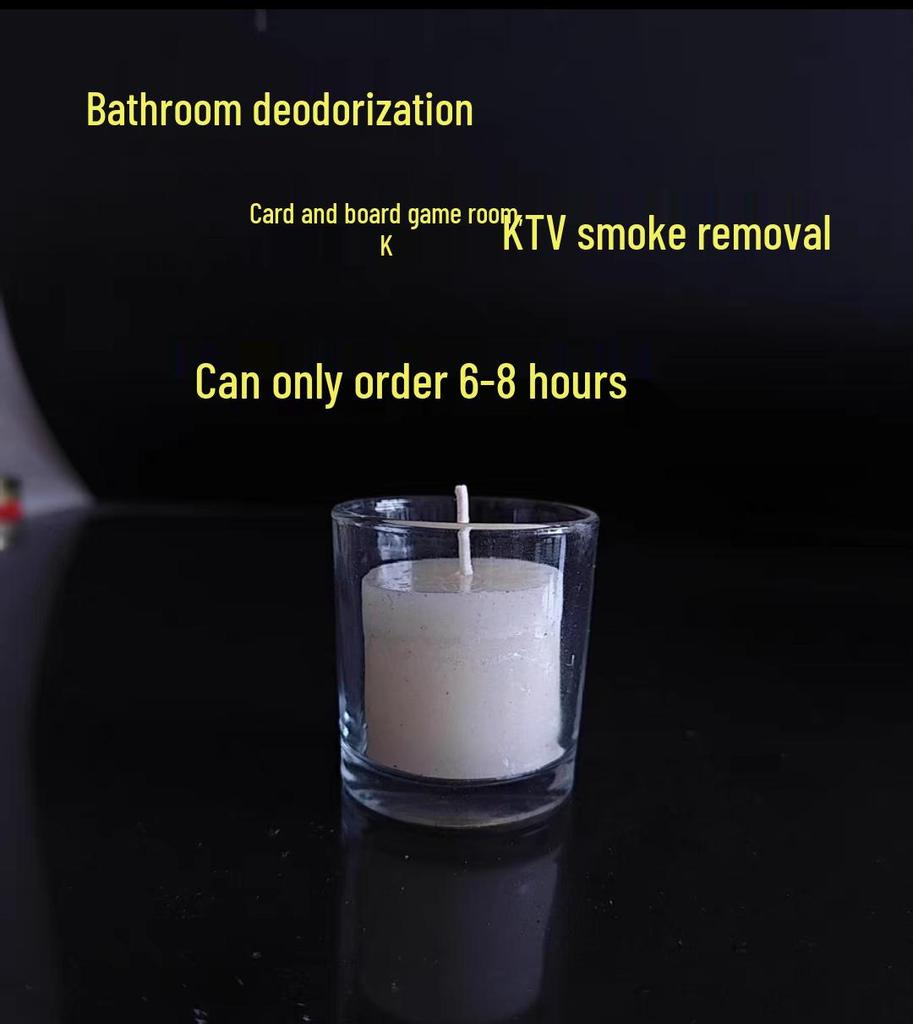 Set of 3 Aromatherapy Candles with Holders – Smokeless, Fragrant, and Ideal for Emergencies or Romantic Occasions.