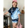 Aesthetic 3D Butterfly 2Pcs Summer Kids Outfit Comfy Short Sleeve Shorts Casual Daily Set For Boys Girls