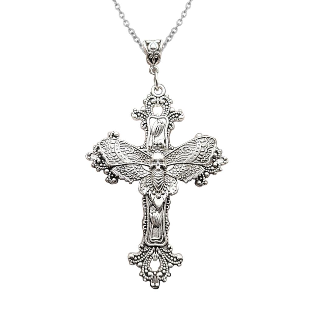 Pendant Necklaces Vintage Cross Pendant Chokers Party Jewelry for Man Women Girl