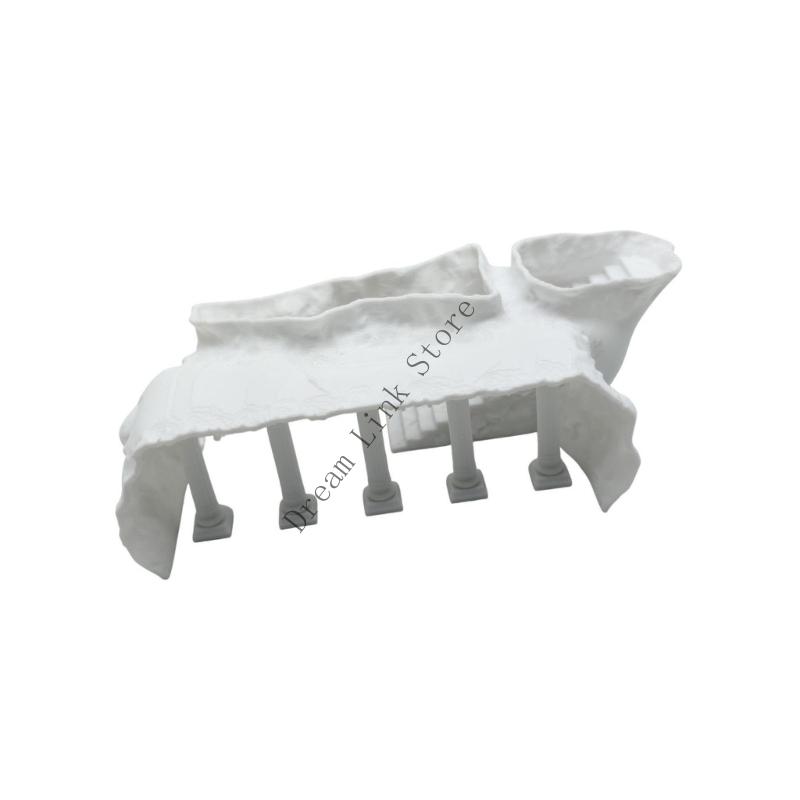 Q1FD Aquarium Decors Fish Tanks Decoration Betta Fish Tanks Accessories Plastic Palaces Ornament for Cave Hide Decorations