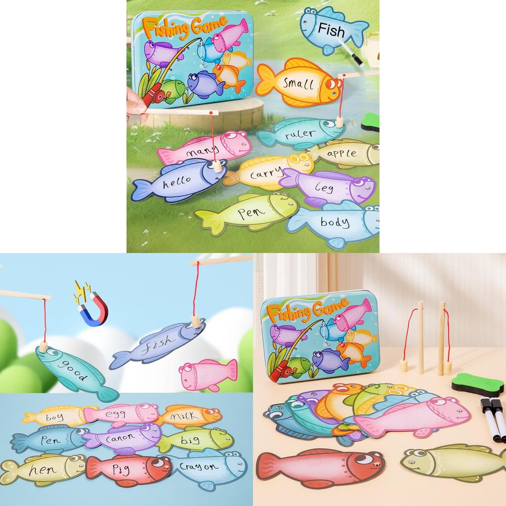 Wooden Puzzle For Kids With Fishthemed Design Educational Toy For Early Learning