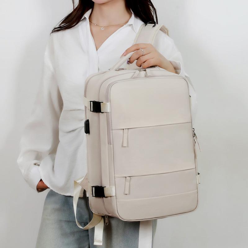 Multifunctional Travel Backpack with Shoe Compartment and Wet/Dry Separation for Business and Outdoor Use