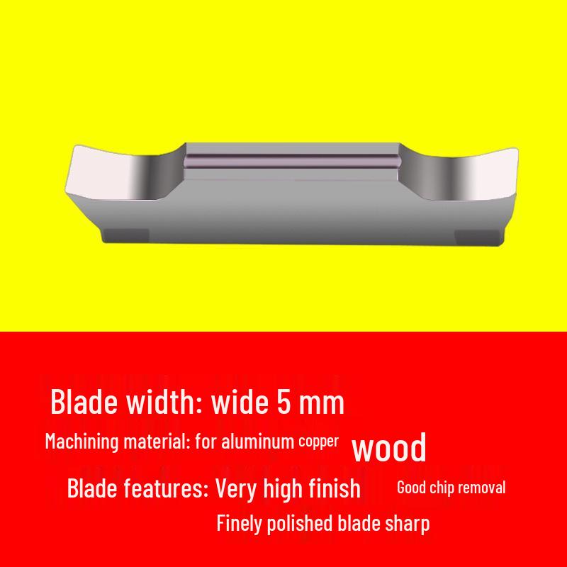 CNC Nut- und Abstechklingen: Edelstahl mggn/mgmn300/400 Einsätze