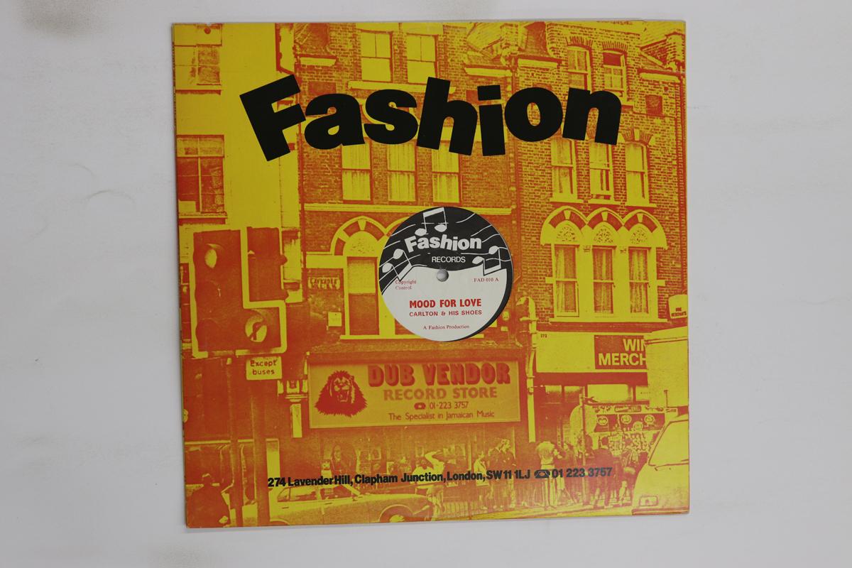 

12inch Record CARLTON THE SHOES Mood For Love FAD010 FASHION RECORDS UK Reggae Ska Dub Used