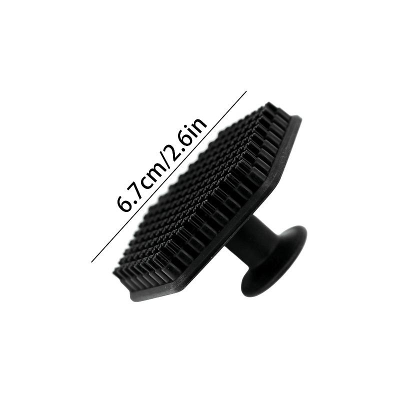 1pc Portable Silicone Facial Cleansing Brush & Exfoliating Brush & Beard Brush & Massage Tool