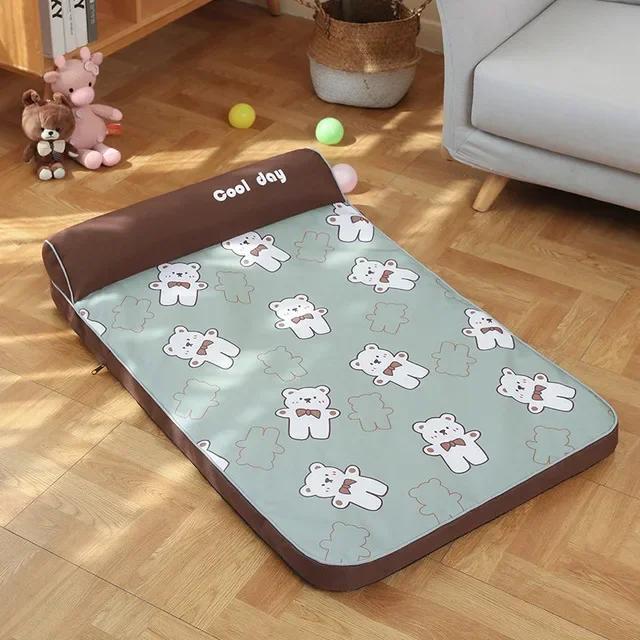 Dog Cooling Mat Summer Dog Beds Oxford Waterproof Dog Mattress Washable Pet Sofa for Small Dog Soft Sleeping Beds Pet Supplies