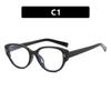 Women's Glasses, Cat-eye Frames, Anti-blue Light Glasses, Vintage Glasses Frames, Plain Glasses Frames, and Nearsighted Flat Glasses Can Be Matched