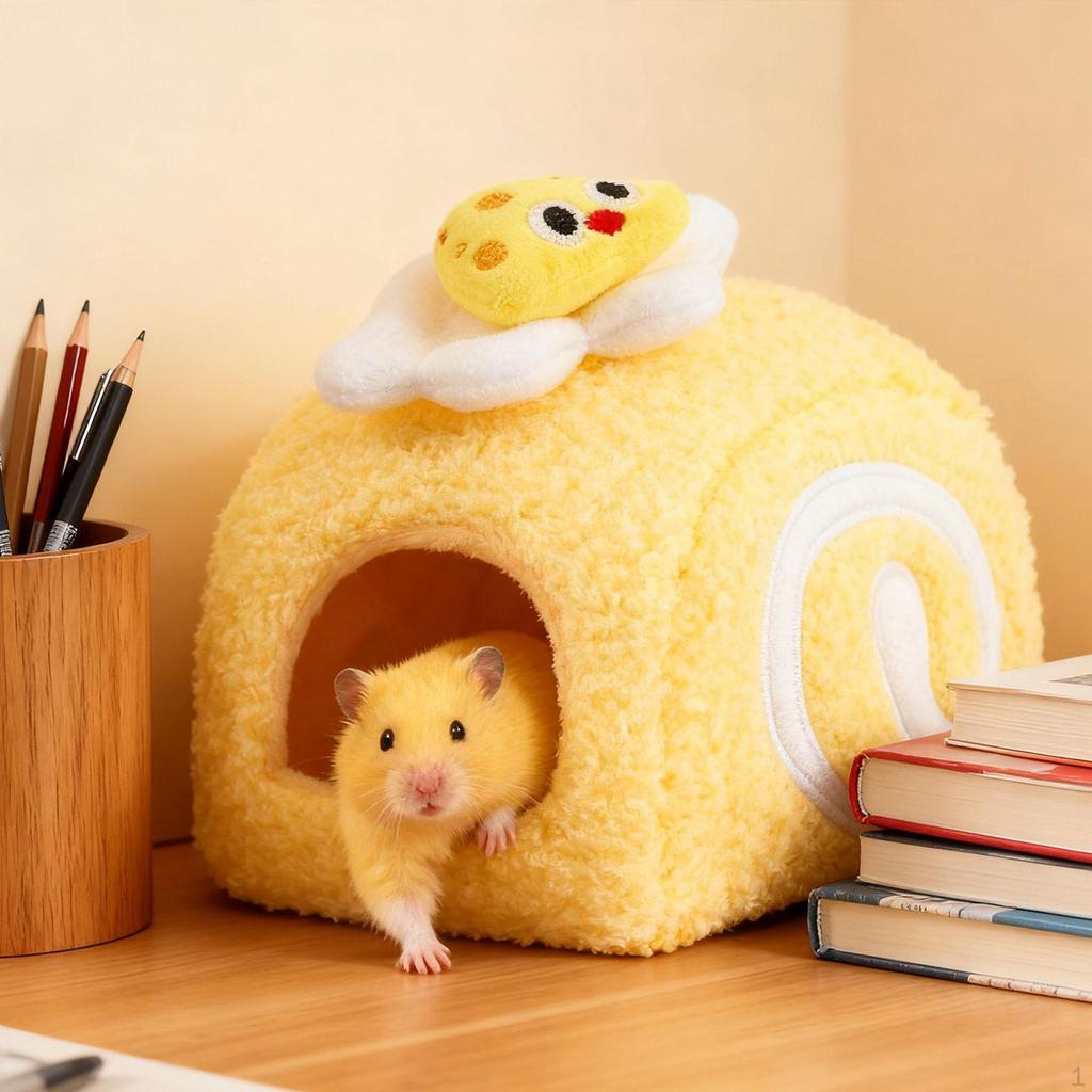 Hamsterbett Lebensraum Bequem Niedlich Süß Schlafnester Kleintiere Bettwäsche Haus für