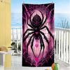 Spider Web Beach Towel Super Soft & Absorbent Comfortable Lightweight Suitable for Sports, Travel, Swimming, Yoga, Bathroom, Beach, And Pool