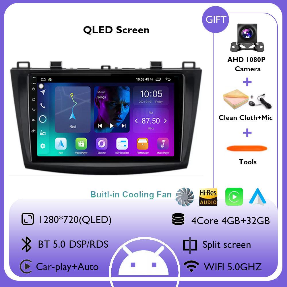 

Android 14 для Mazda 5 3 CW 2010-2015 Беспроводная Carplay стереосистема автомобильное радио центральный мультимедийный навигационный экран GPS 2DIN