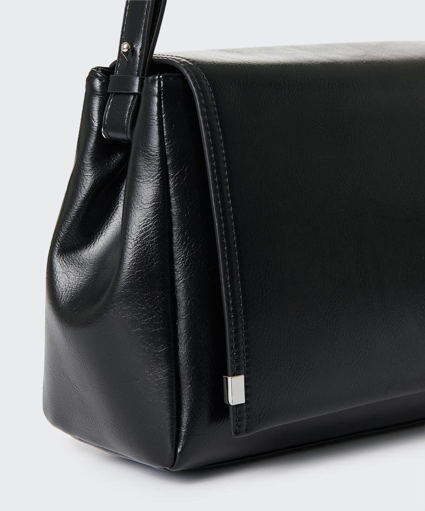Musinsa Standard Woman Square Envelope Shoulder Bag [Black]