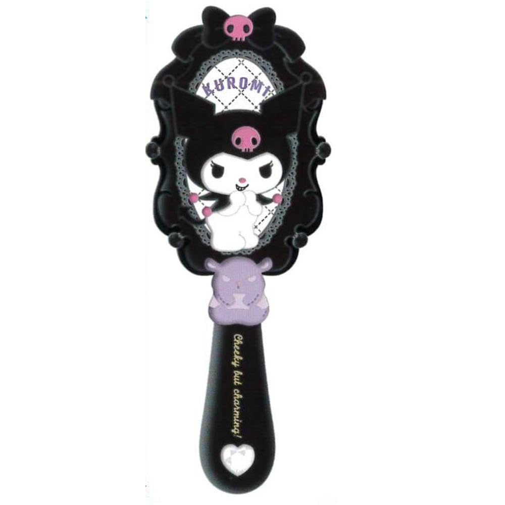 

K Company Персонажи Sanrio Расческа для волос Kuromi x x D4см SAC-HB3-KU H19.4 W7.5