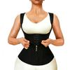 Women Mesh Steel Bone Waist Trainer Corset Sweat Body Shaper For Fitness