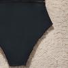 New One-word Shoulder Webbing Sexy High-waisted One-piece Bikini Swimsuit Swimsuit Women