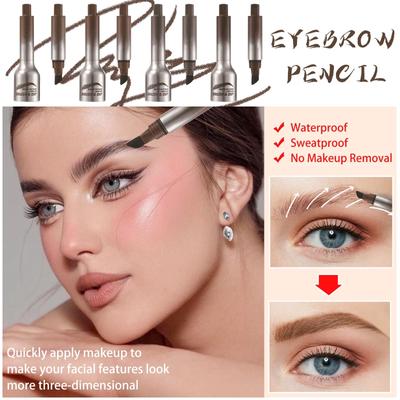 Eyebrow Cream Large Brush Head Eyebrow Multi-use No Press Wild Eyebrow Pencil
