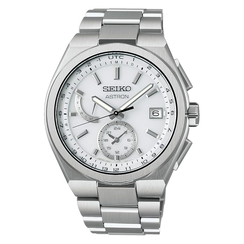 

[Seiko Watch] годинник Astron Nexter сонячні радіохвилі світовий час SBXY085 чоловічий срібний