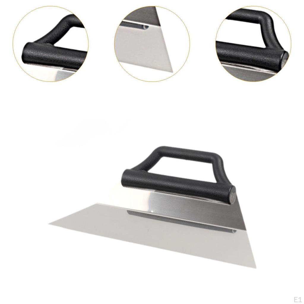 Car Tint Squeegee Comfortable Grip Flexible Stainless Steel Curved Easy To Use Convenient Film Scrap