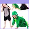 Entzückendes Halloween Kinder Dinosaurier Kostüm Krokodil Jumpsuit für Kostümpartys