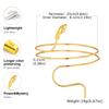 Vnox Snake Spiral  Arm Bracelet For Women, Simple Stainless Steel Cuff Armband, Fashion Armlet Jewelry Wholesale