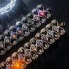 Geometric Rhinestone Choker Necklace for Women - Shiny, Versatile, European & American Style