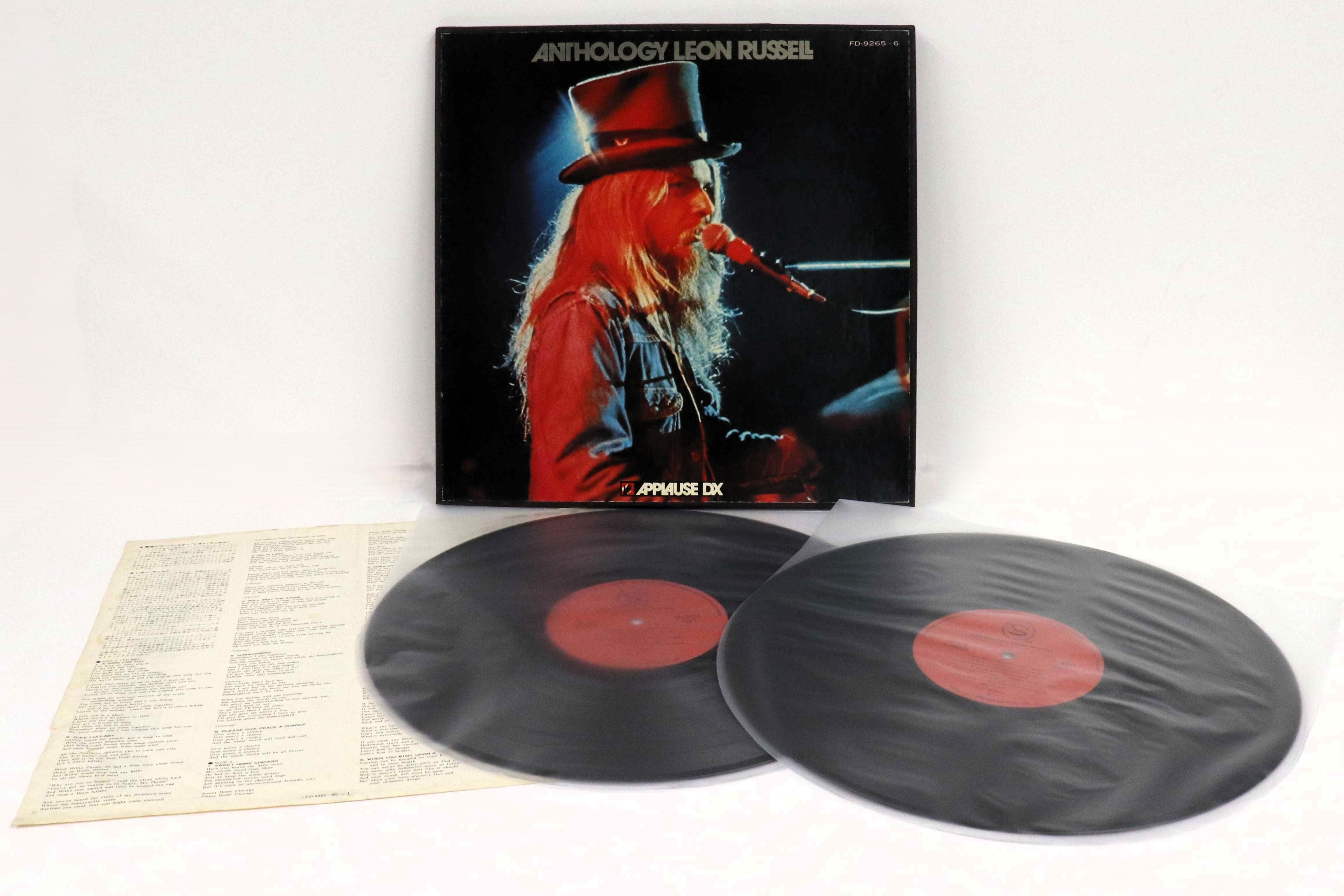 

LP Record LEON RUSSELL - Anthology Leon Russell FD92656 APPLAUSE 1973 Japan Rock Used