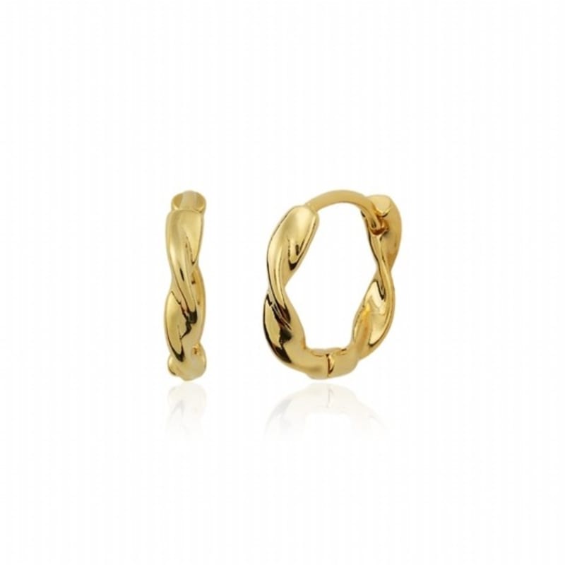 Dana Burton Endless Twist One-Touch Earrings