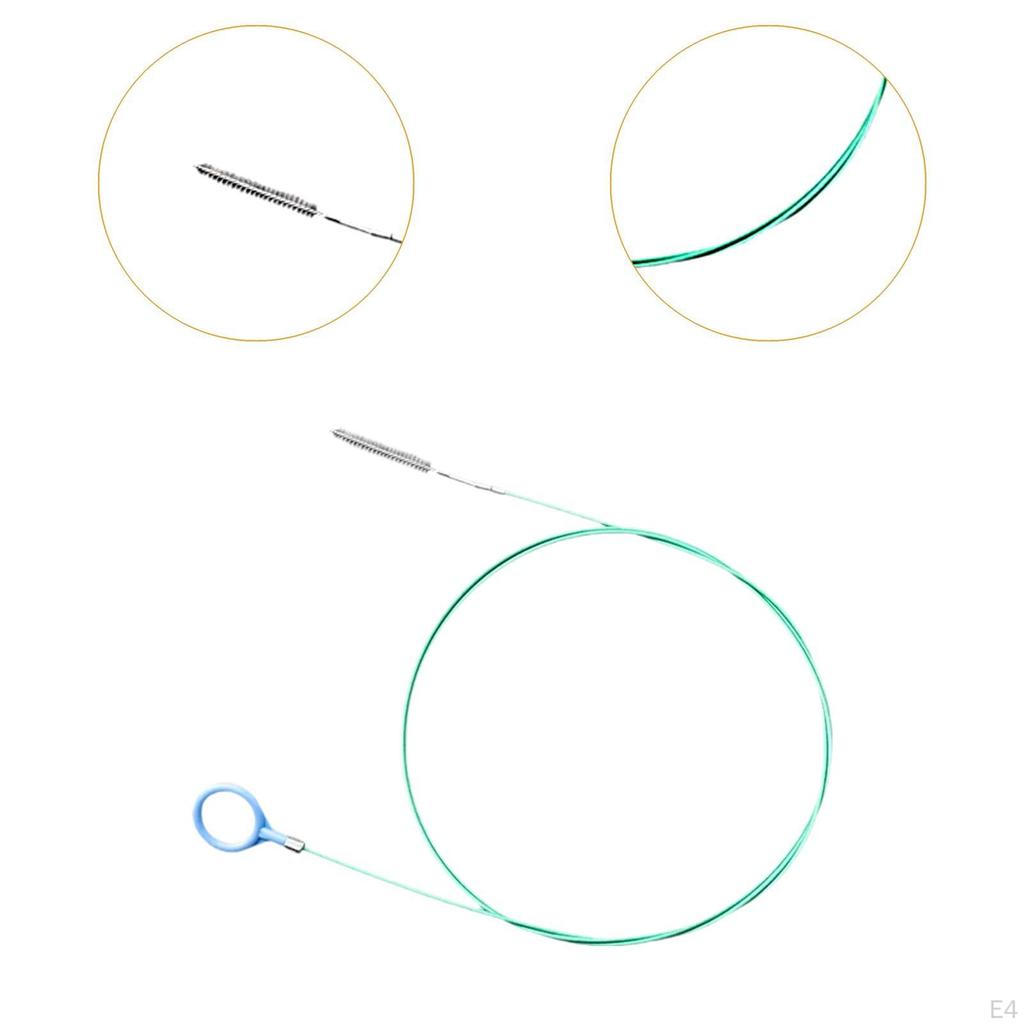 Auto Sunroof Drain Cleaning Tool Car Tube Flexible Brush Windshield Wiper Hole Long Pipe Cleaner