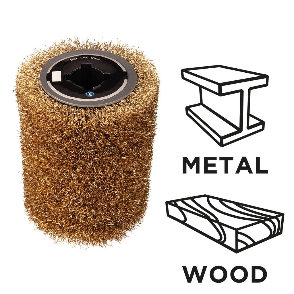 Wire sanding roller for the 58GE137 burnishing machine