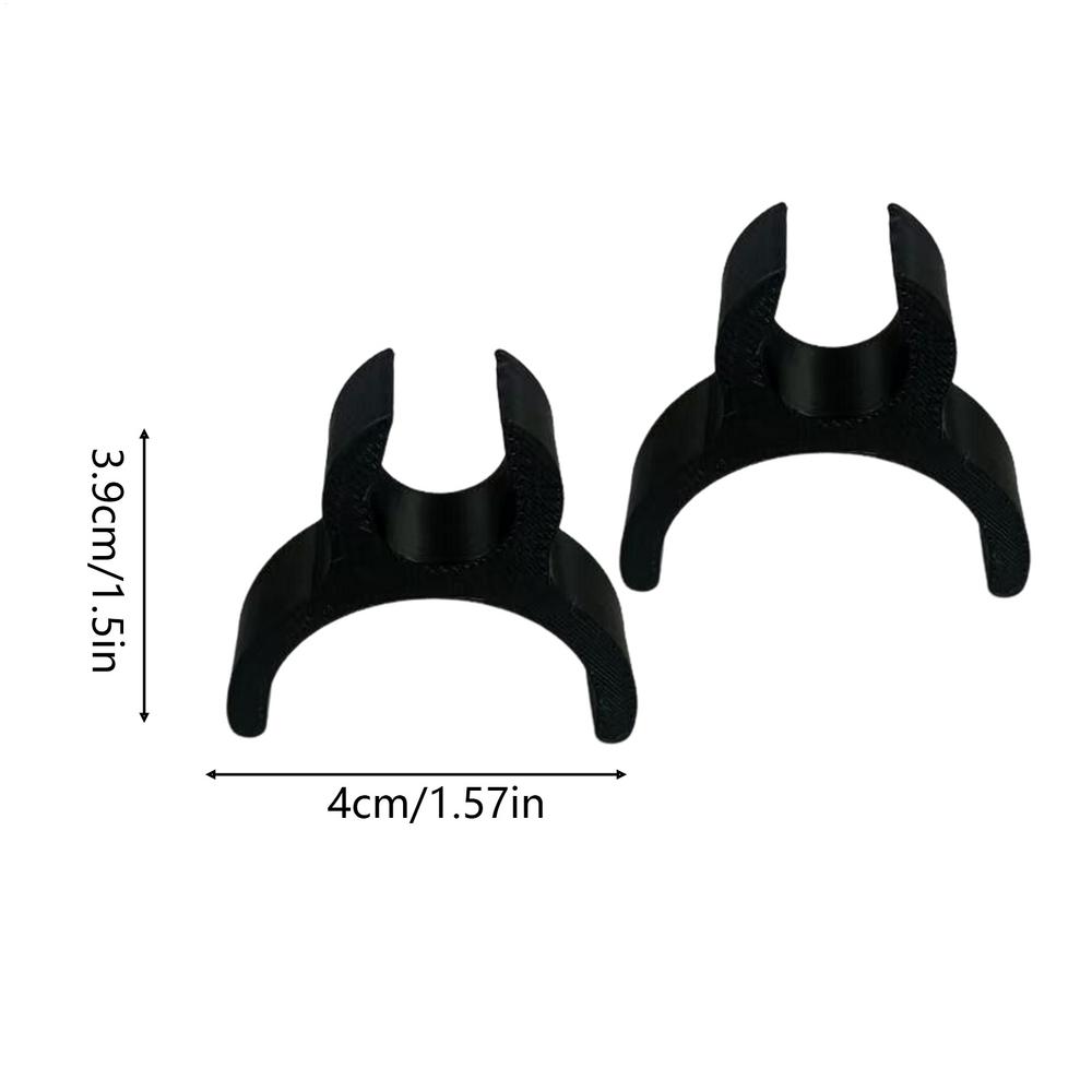 4 Stück Auto Frostschutz Scheibenwischer Gestelle Set 3D Gedruckt Frostschutz Scheibenwischer Wischer Schlauchklemme Frontscheibenwischer Befestigung Wischerklemme