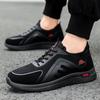Spring and Autumn Outdoor Leisure Sports Shoes for Men Versatile Breathable Sweat Wicking Running Fitness Low Cut Men's Shoes