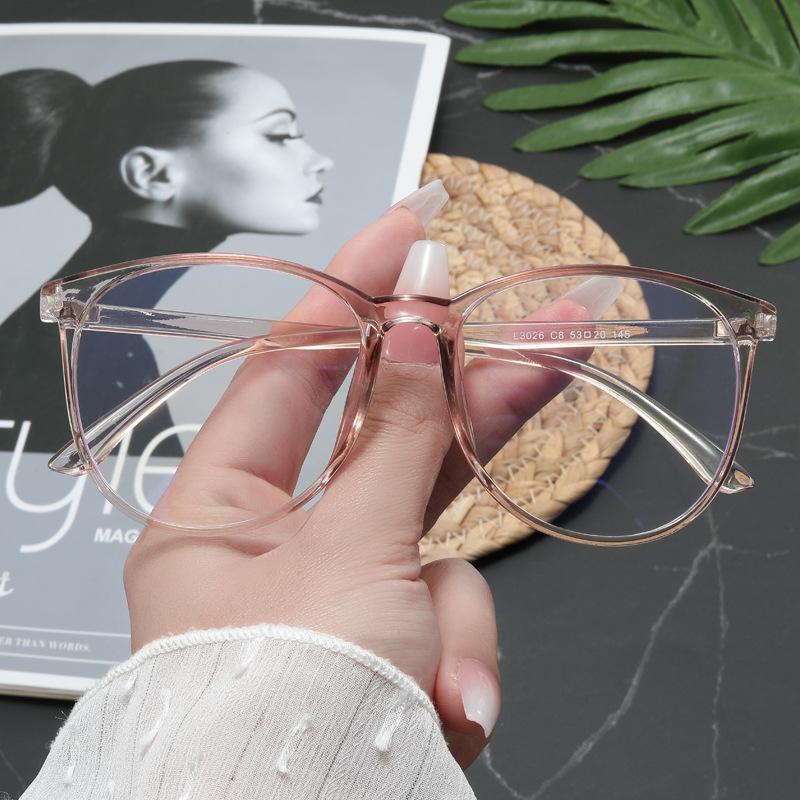 

Ladies Classic Finished Myopia Eyeglasses Men Ladies Latest Trendy Blue Light Blocking Eyewear Unisex Luxury Optical Glasses 0(anti-blue light)