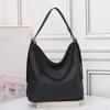Cowhide Shoulder Women's Bag, Large-capacity Messenger Tote Bag, Women's Fashion Simple Shopping Bag Simple and Fashionable