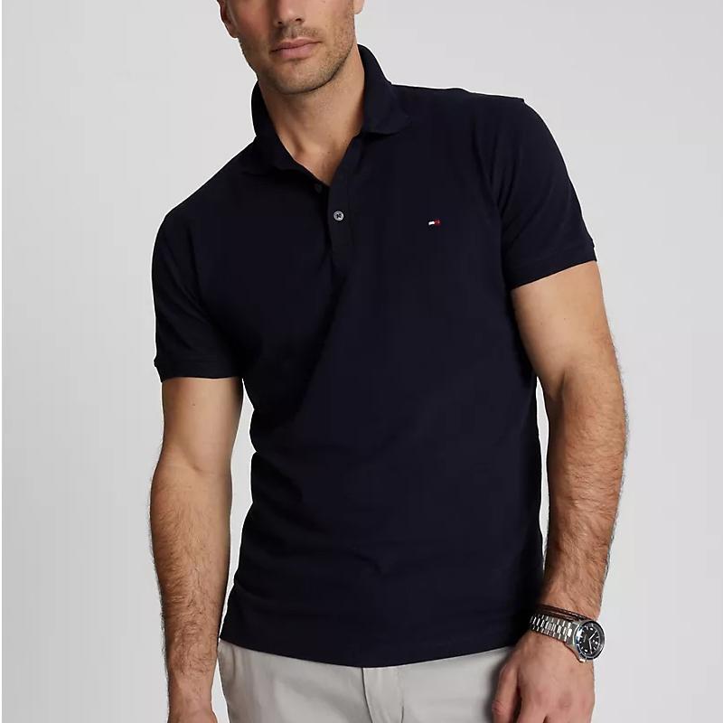 Tommy Hilfiger Polo Shirt Men's Navy Blue C8178A6141-416