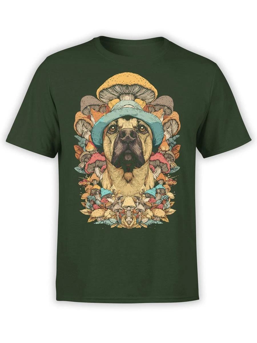 

FANTUCCI Shroom Patrol T-Shirt | Psychedelic Dog Tee for Nature Geeks | Unisex 3XL