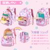 VASCHY Large Capacity Backpack for Elementary School 18L Perfect for Elementary and Junior High Cute Backpack for A4 with Reflective Pink Dinosaur