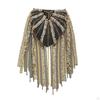 1 Pair Tassel Link Chain Epaulet, Formal Suit Jewelry Decorative Uniform Accessories Shoulder