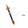 MOC Figurine Accessoires Briques de Construction Épée Fléchette Serpent Doré Bâton Armure Cape Cheveux Films Poupées Briques Compatibles Jouets N12