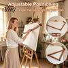 Hand Steadying Device Adjustable Artist Rest for Easel, Wooden Painting Arm Support Bridge Bridge, Stabilizer Tool Detail Drawing