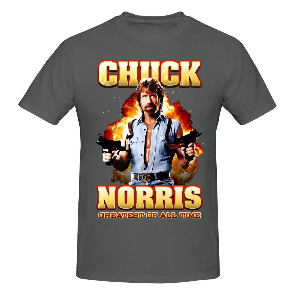 Funny Chuck Norris Greatest Of All Time Unisexs Printed Tshirt Unisex T Shirthip Hop