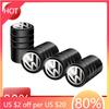 Pro VW Nové auto Ventilky pneumatik Znak kovové víčko Pouzdro Pro pro VW Volkswagen Golf Polo Passat Touran příslušenství Styling auta