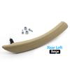 LHD Car Front Rear Left Right Door Handle Armrest Panel Pull Trim Window Switch Cover For BMW 5 Series E60 E61 2006-2010