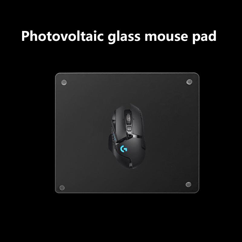 Transparent Glass Gaming Optical Mouse Pad E-Sport Fps Gamer Accessories Professional Mouse Mat Mousepad For Laptop Pc Computer